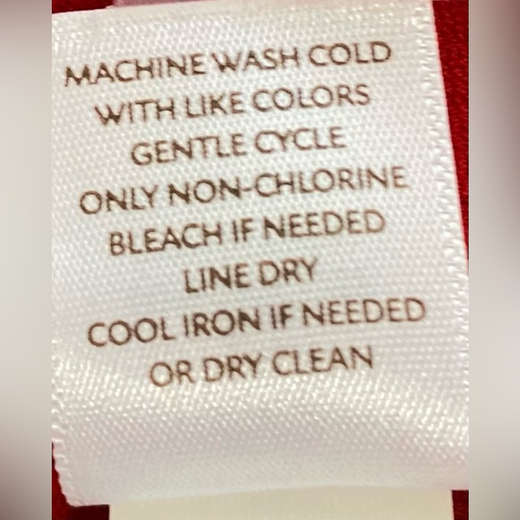 J.jill Small Red Ponte Knit Pencil Skirt - Picture 9 of 9